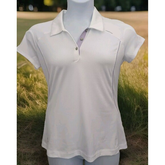 Adidas Women's Clima Cool Formotion Golf Polo Size M - Picture 1 of 9